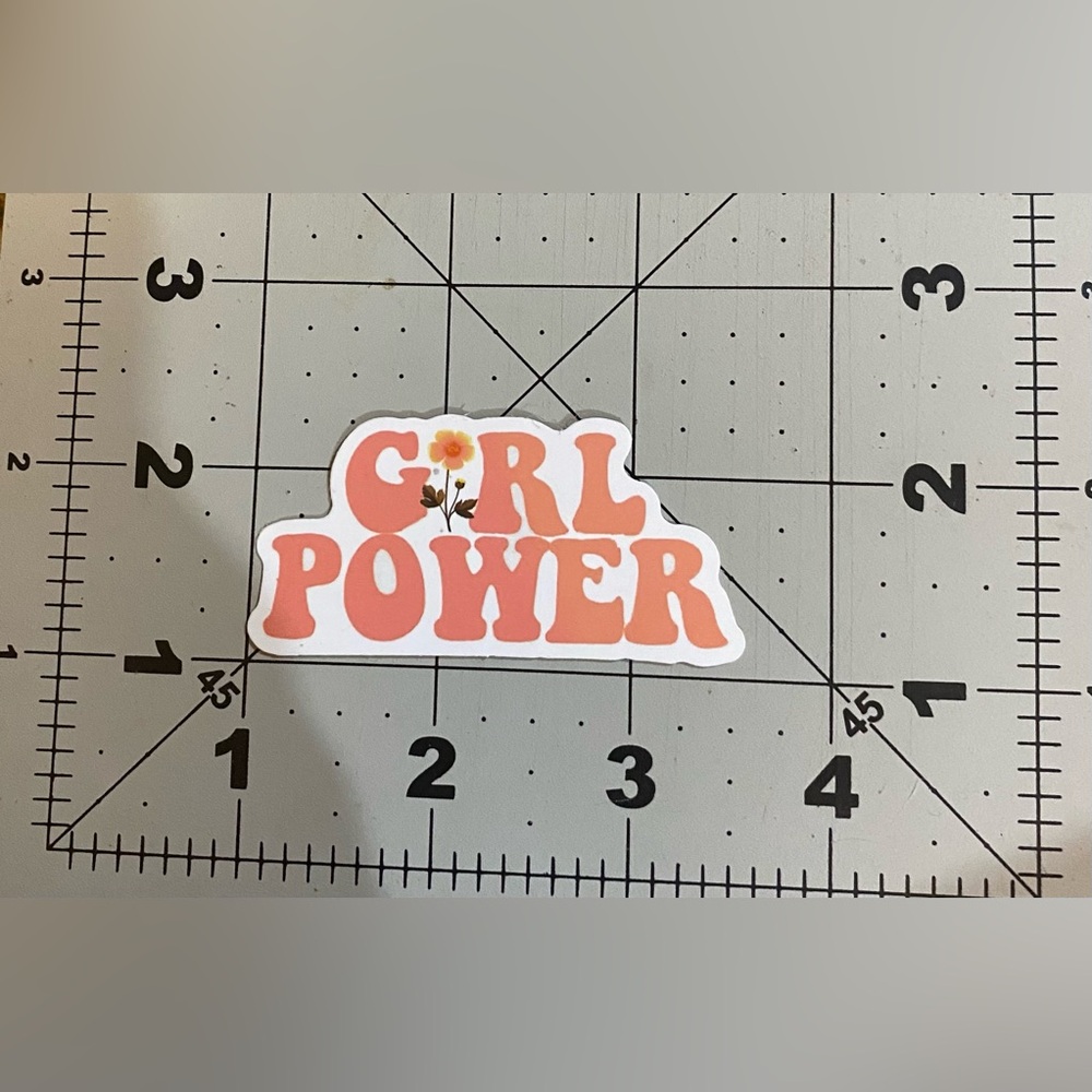 🌈20/$12🌈 Girl Power Sticker - Picture 2 of 3